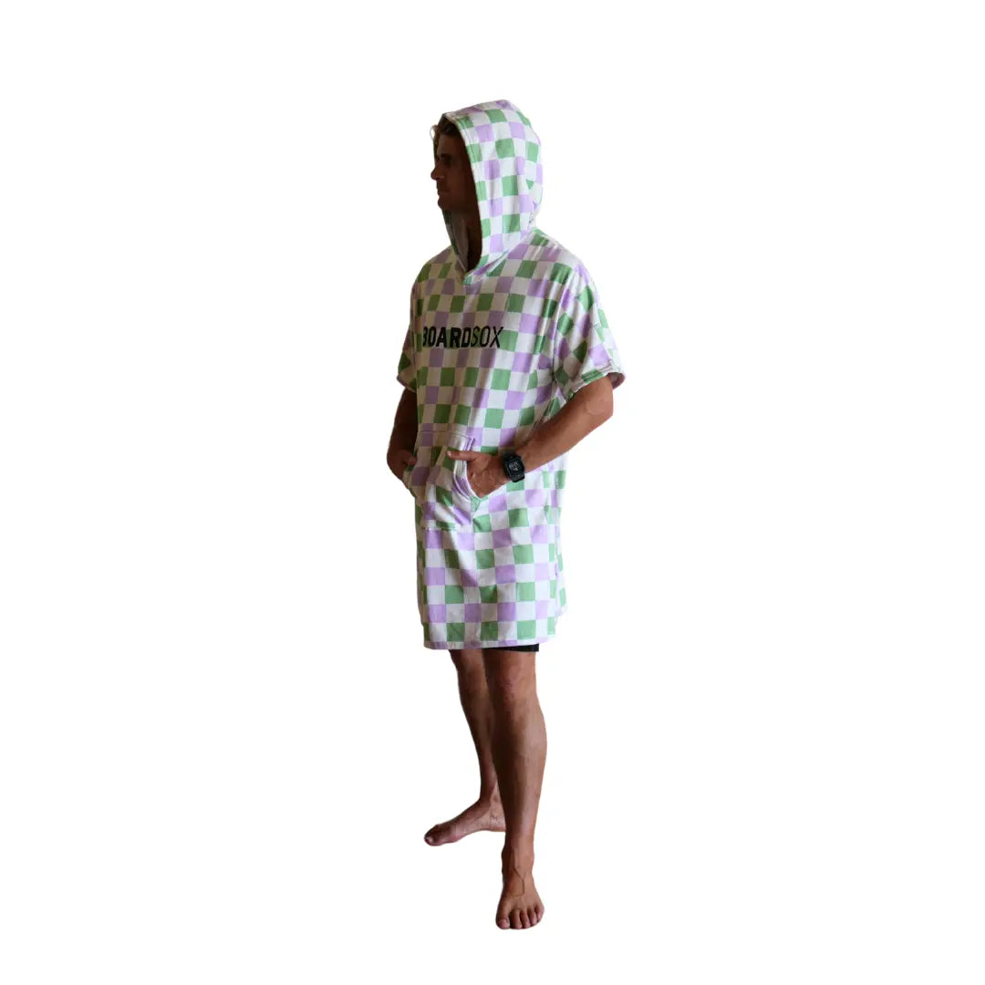 The Alana Check- Boardsox Hooded Towel + Surf Poncho BOARDSOX®