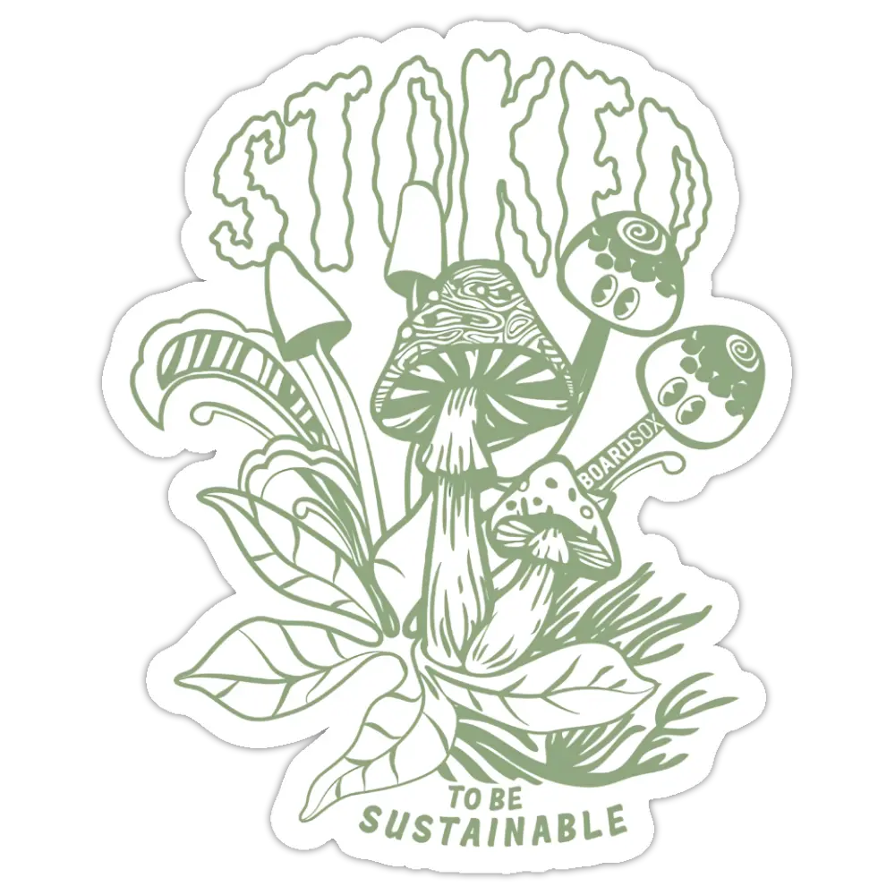 Stoked to be Sustainable - Boardsox Sticker BOARDSOX® Australia