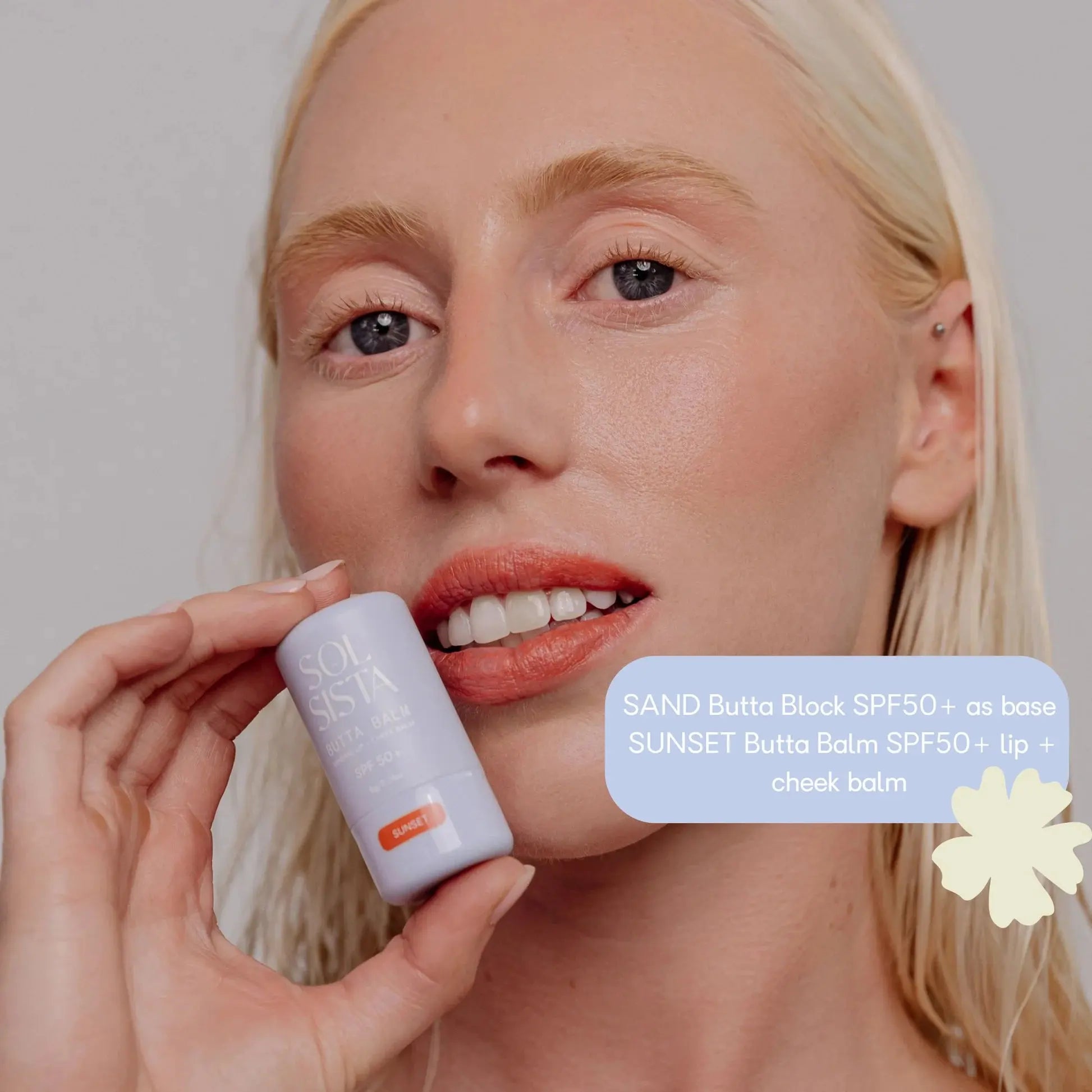 Sol Sista - BUTTA BALM™ SPF 50+ Mineral Lip + Cheek Balm BOARDSOX® Australia