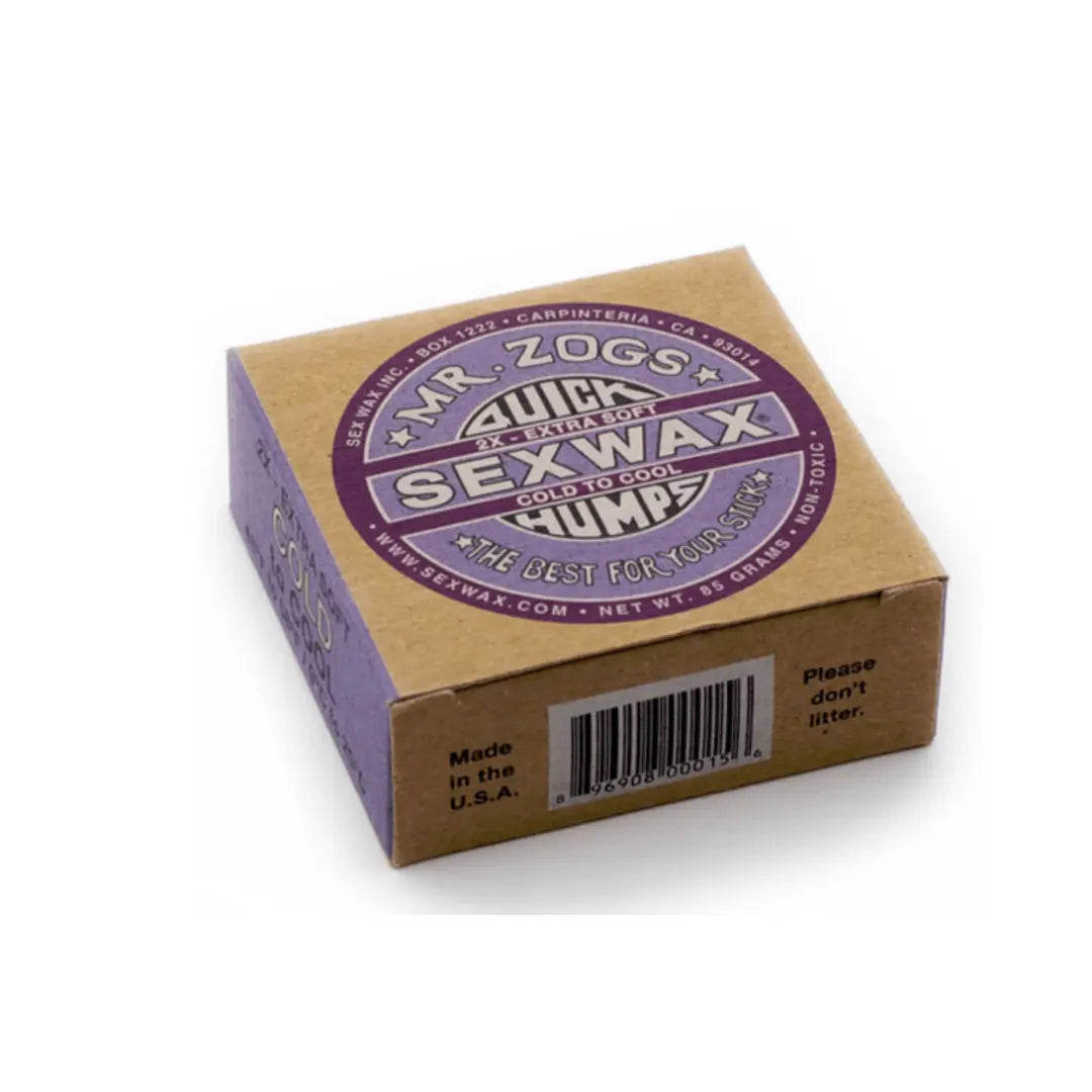Mr Zogs - Surfboard Wax  - Cold to Cool Water - 9°C to 20°C - PURPLE BOARDSOX® Australia