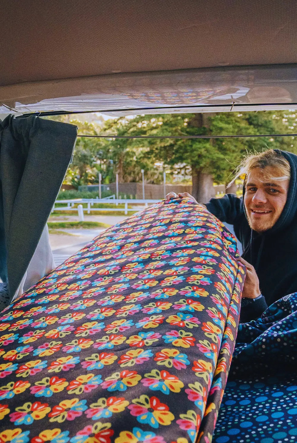 Alien Flower Love Flower  -  Fun/Fish - Boardsox Canvas Surfboard Cover BoardSox