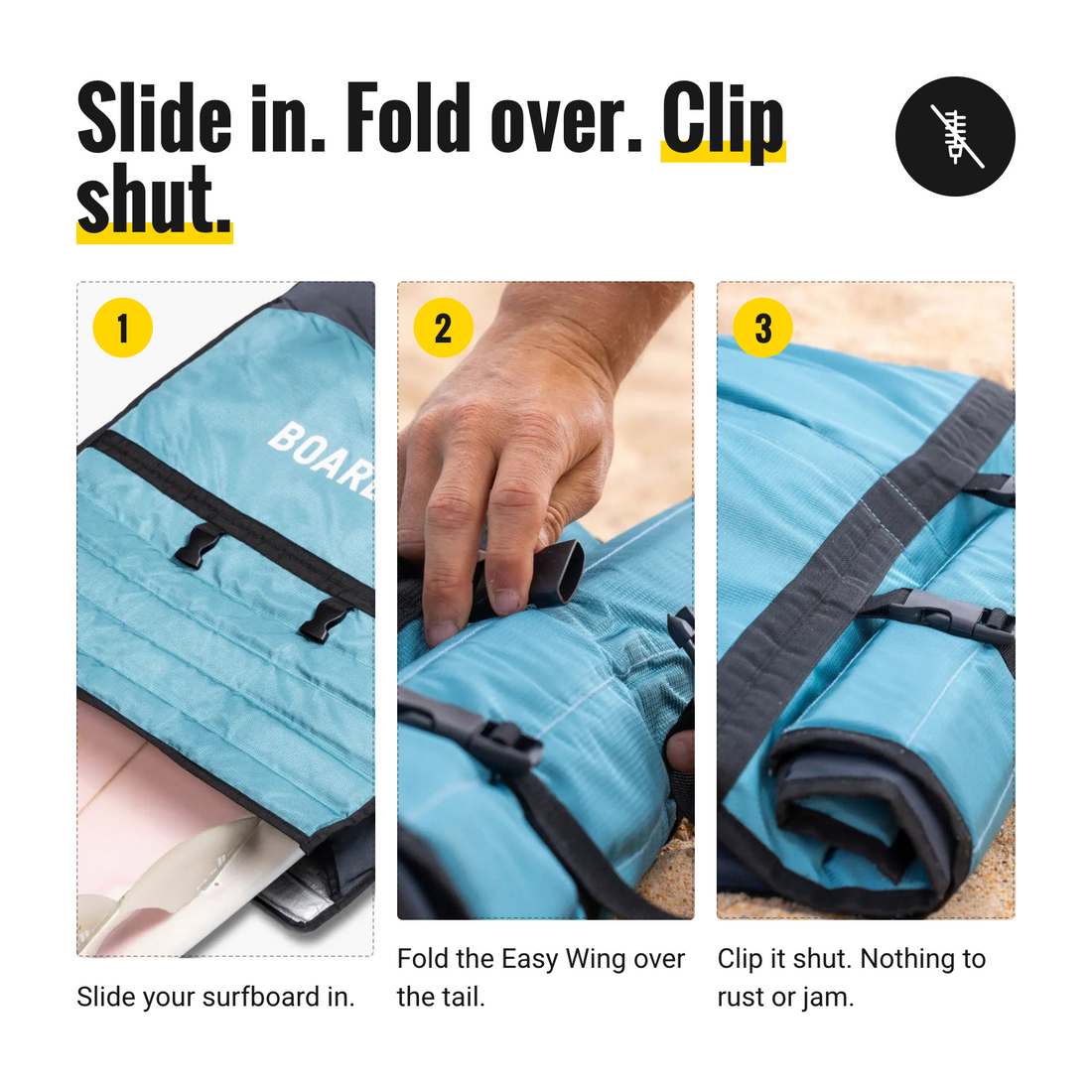 Boardsox Zipperless Fish/Fun Surfboard Cover