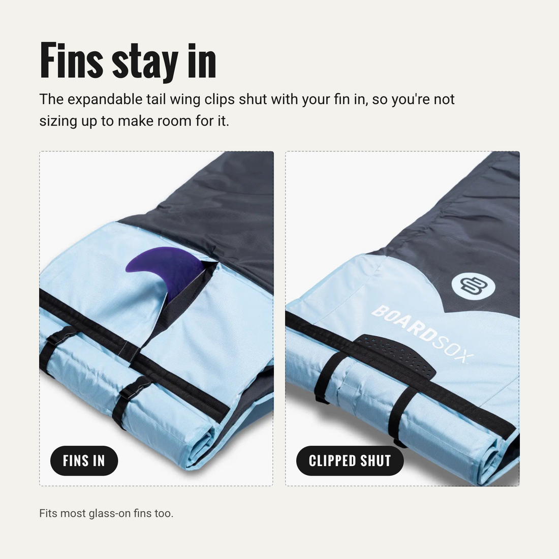 Boardsox Zipperless Longboard Surfboard Cover