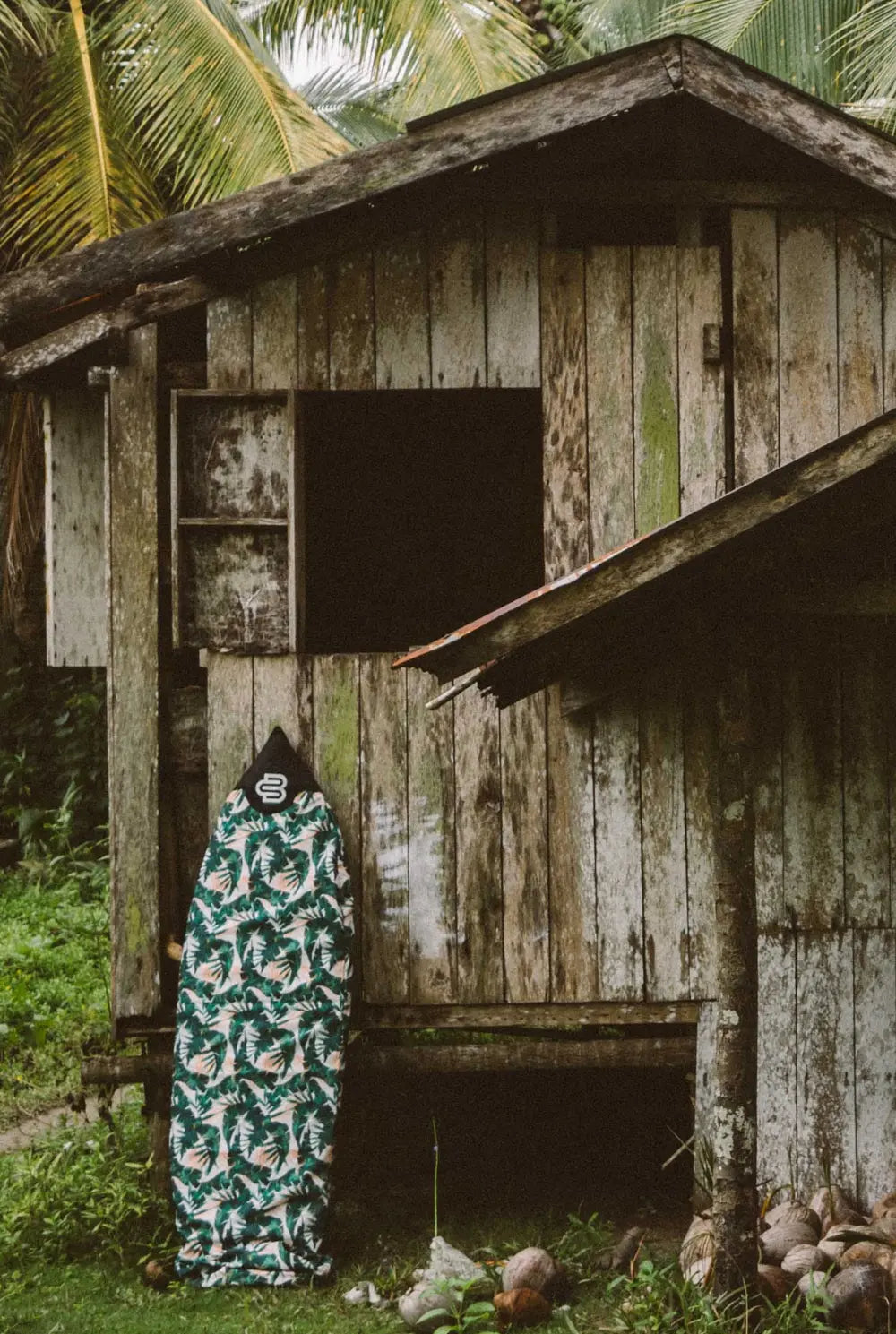 Green Leaf -  Shortboard Surfboard Cover BoardSox