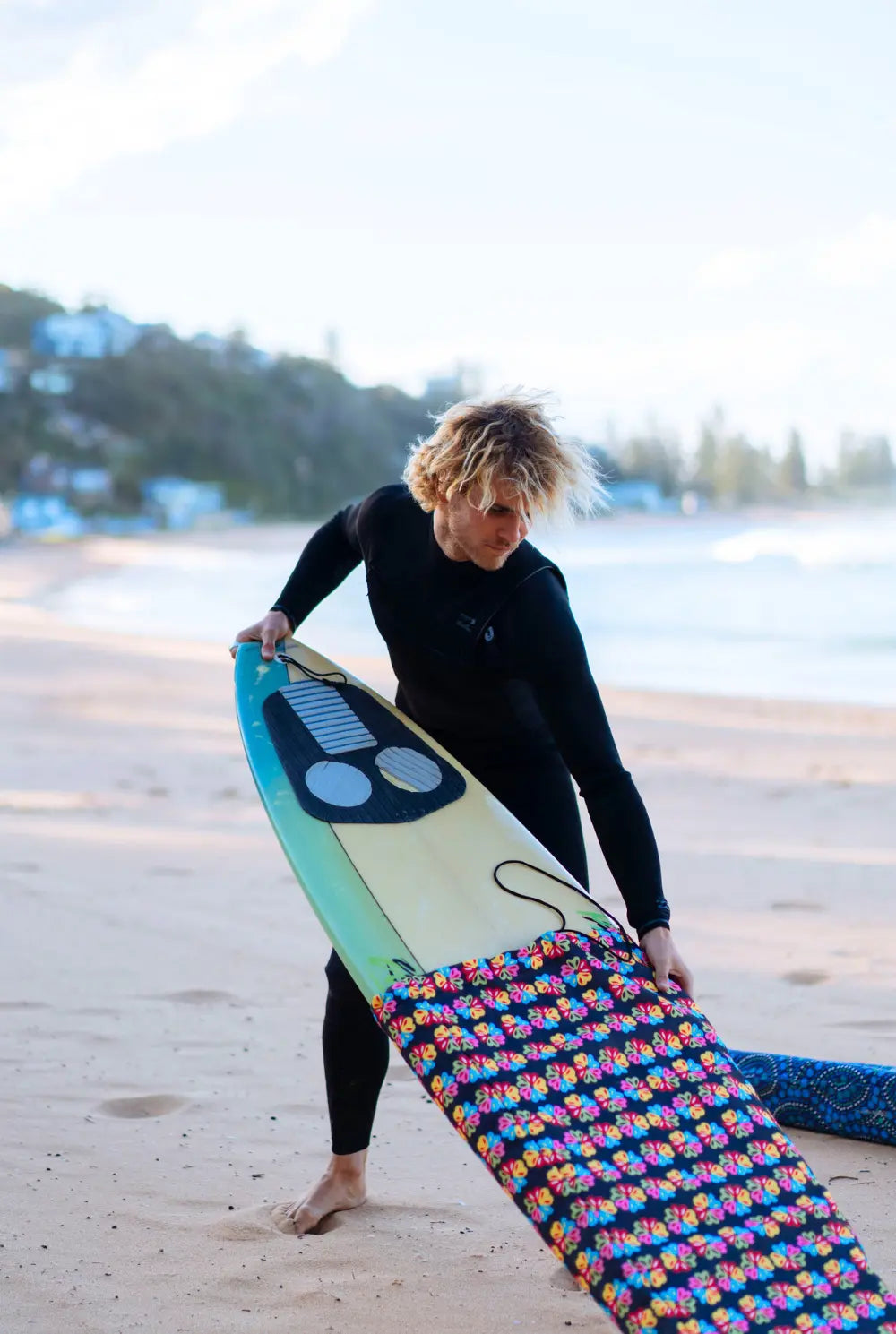 Alien Flower love Boardsox® Custom Fit Big Wave Gun Cover - BOARDSOX®BoardSox Surfboard Cover