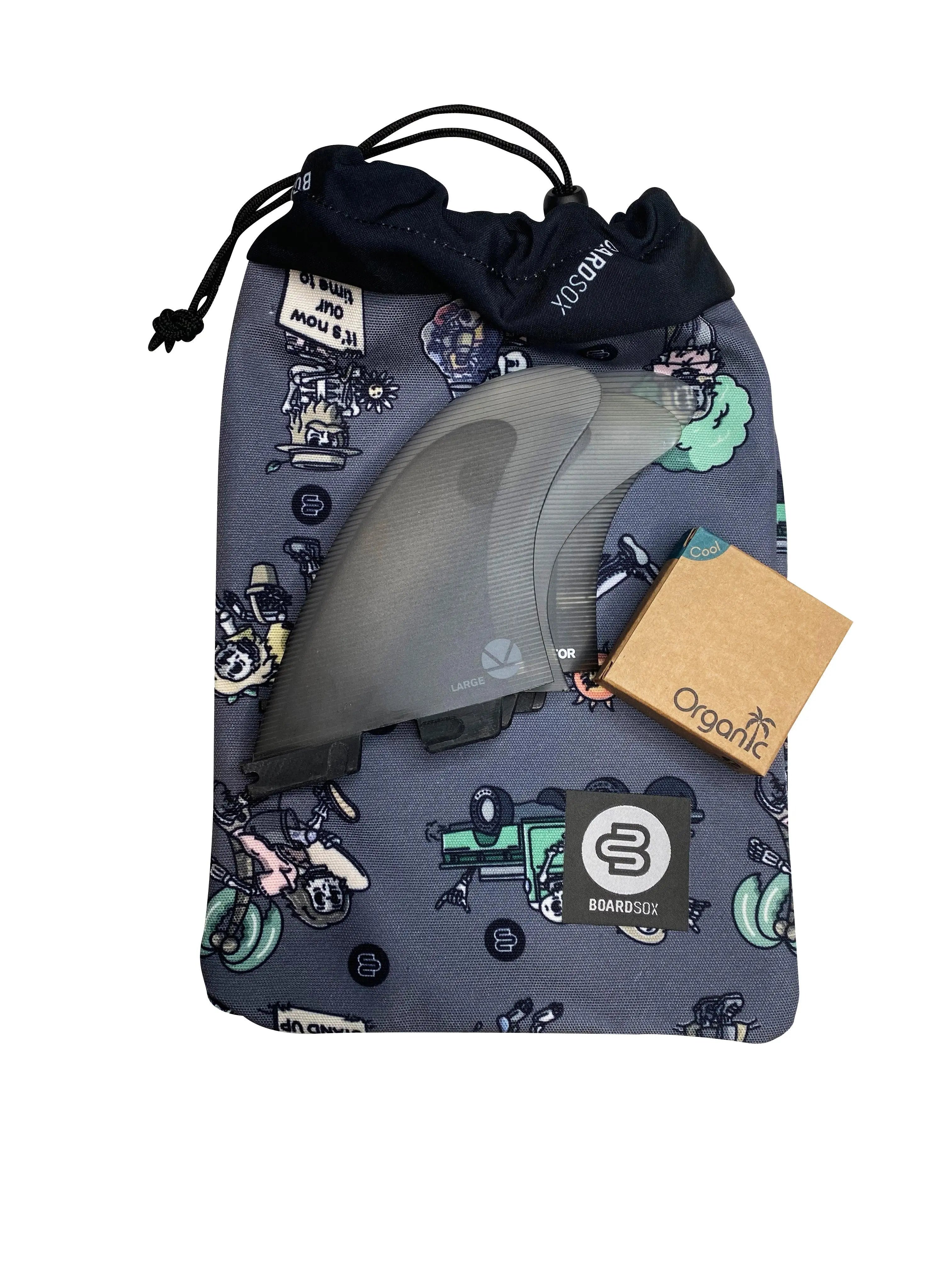 Boardsox Wax + Fin Bags - BOARDSOX® Australia