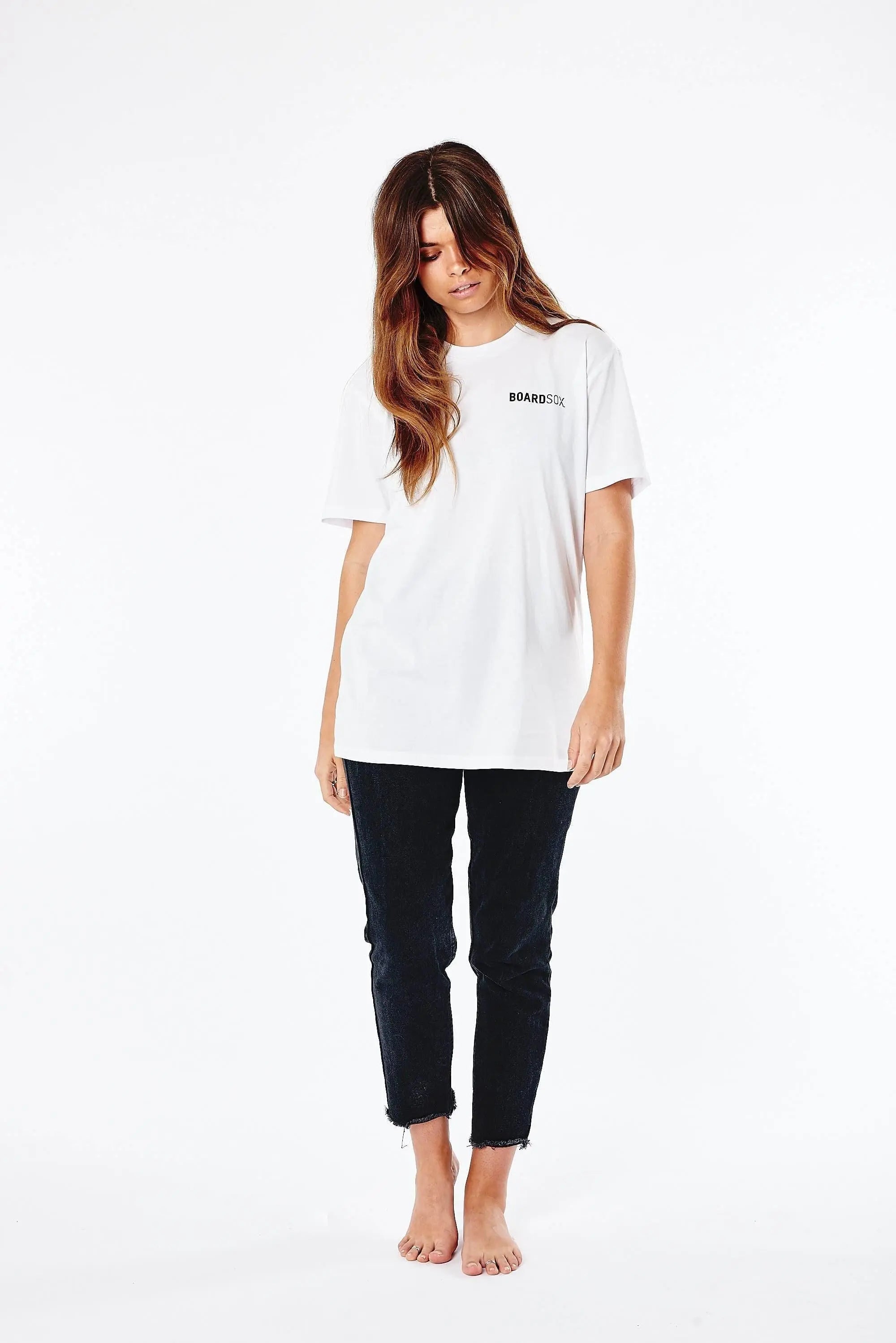 Boardsox®   White T-Shirt unisex BoardSox