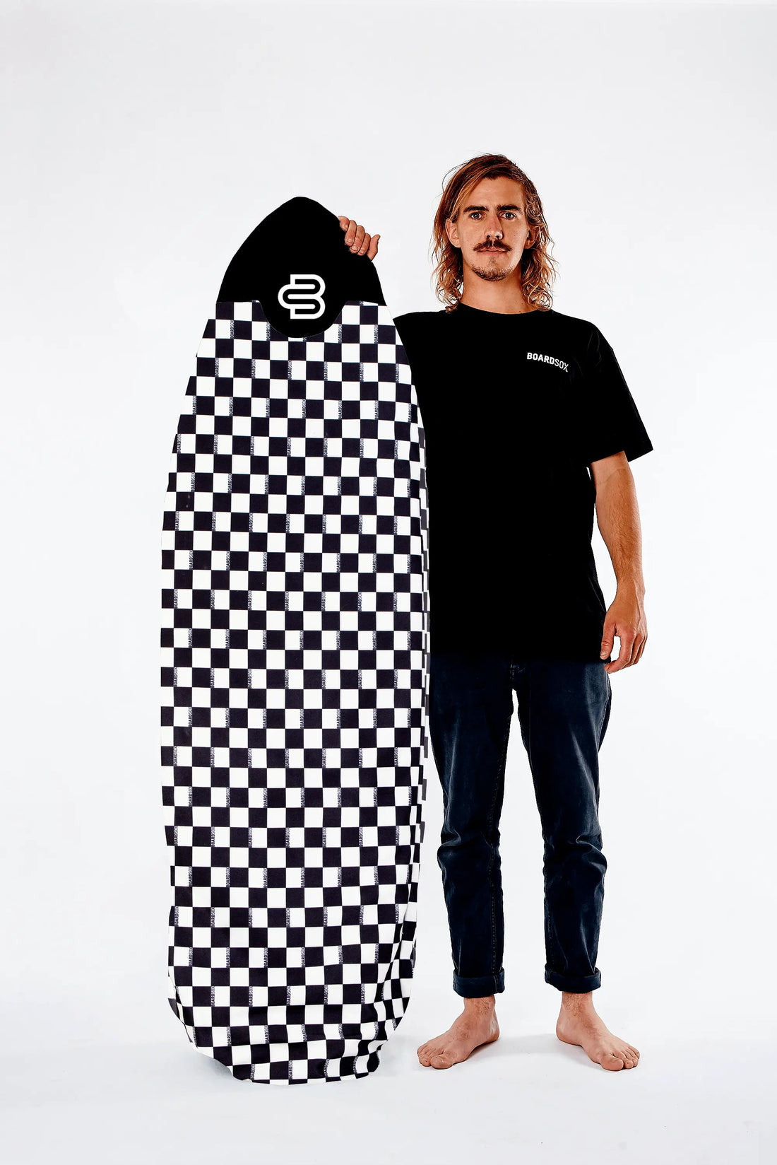 Checks Boardsox recycled canvas surfboard cover