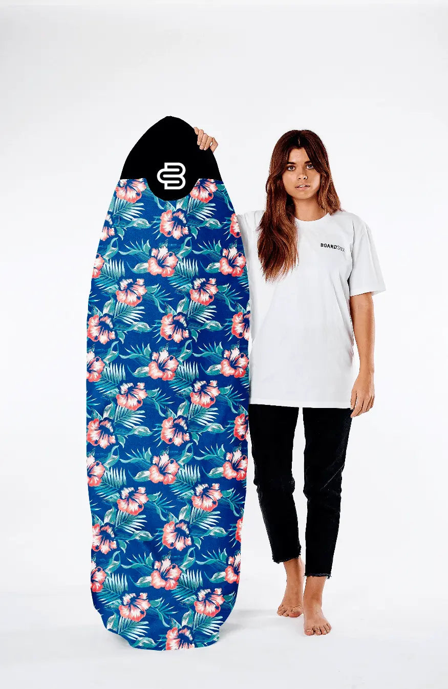Hawaiian -  Boardsox Canvas Surfboard Cover – Mid length Surfboard   - BOARDSOX®BoardSox Surfboard Cover