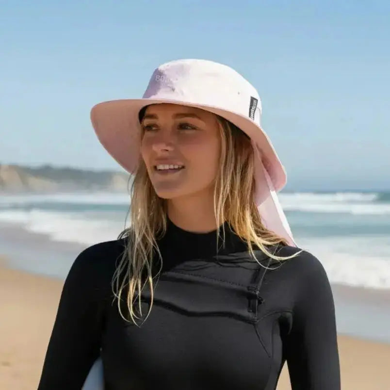 Rose Water Surf Hat + Hard Shell Insert - BOARDSOX®Hat