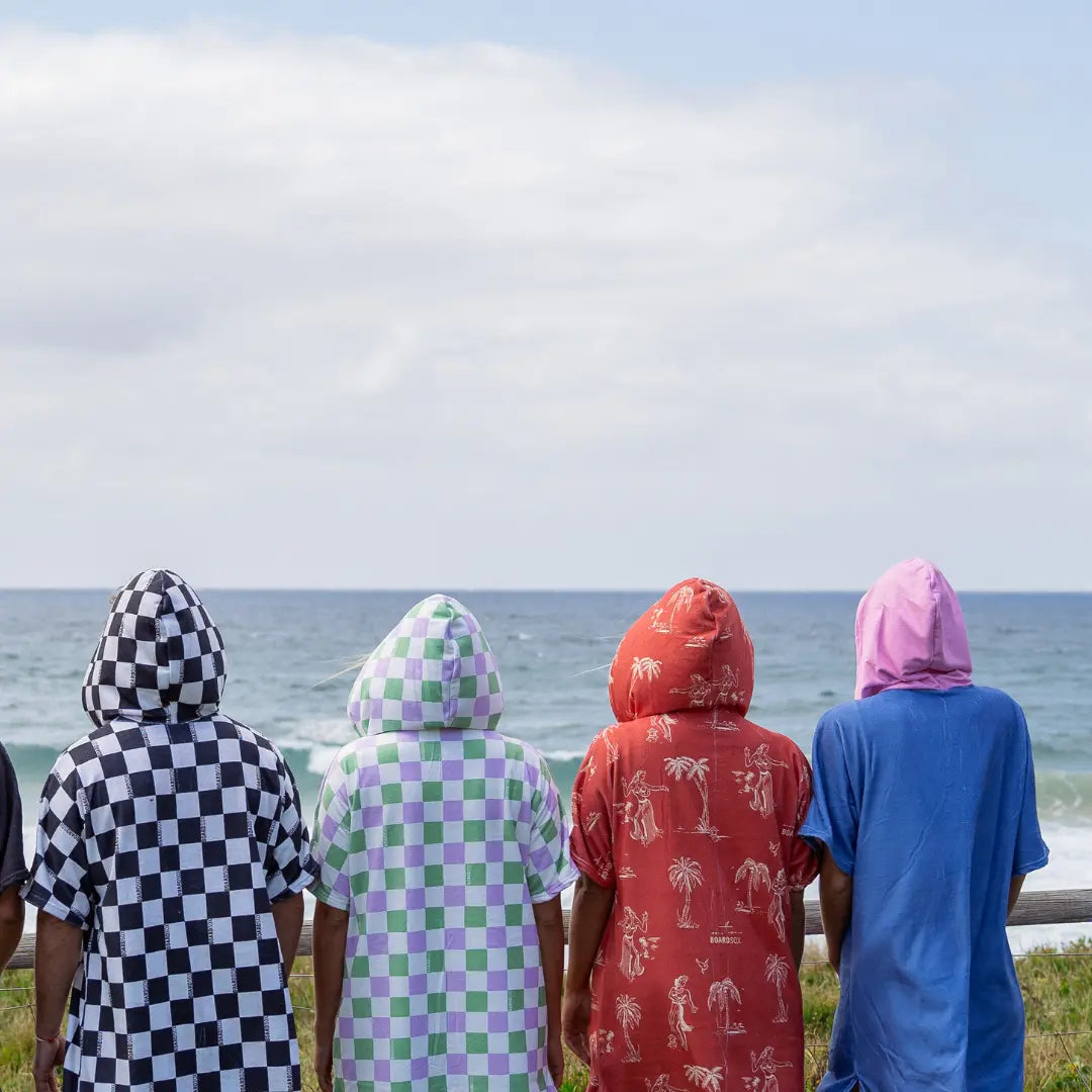 The Alana Check - Boardsox Hooded Towel + Surf Poncho - BOARDSOX®Towel