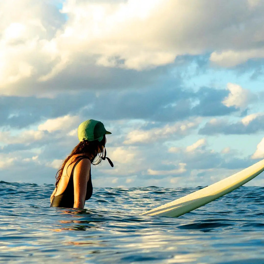 Green Room Boardsox surf cap in green
